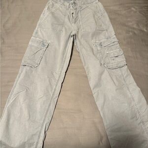 AE Snappy Stretch Baggy Cargo Jogger in Blue